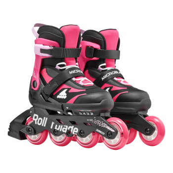 ROLLERBLADE MICROBLADE Schwarz/Rosa